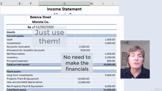 Financial Statement Analysis – Screenshot 2