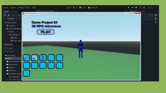 Learn to make commercial video games [ GODOT MEGA TUTORIAL ] – Screenshot 4