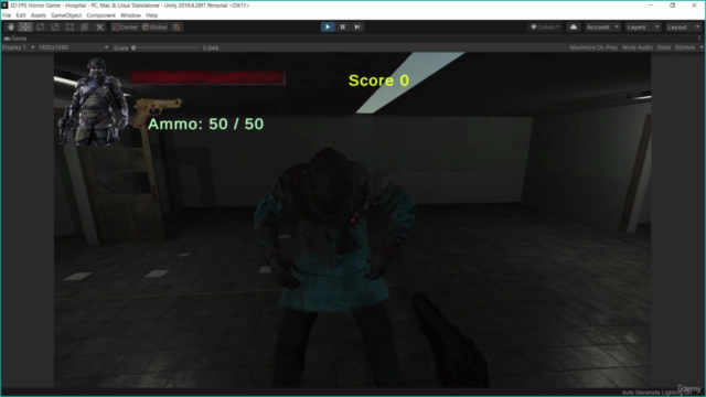 Create 3D FPS Survival Game in Unity - Screenshot_02