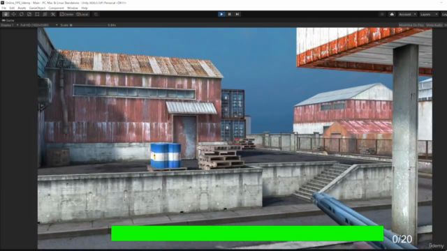 【Unity オンラインFPS】Photonを使ってオンラインのデスマッチFPSを開発しよう - Screenshot_02