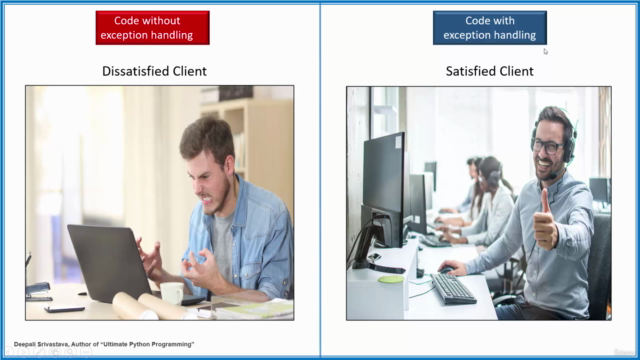 Exception Handling in Python Programming/Script for Projects – Screenshot 2