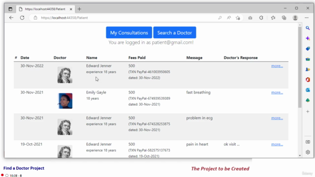 Latest C# ASP.NET Core MVC+ Projects + Web API + Exercises – Screenshot 2