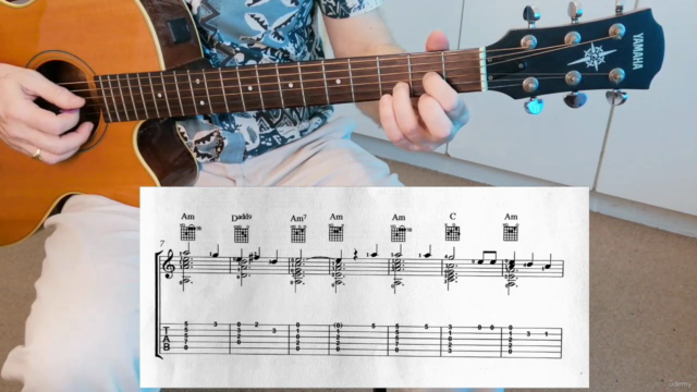 Beginner Chord Melody Guitar Course – Screenshot 3