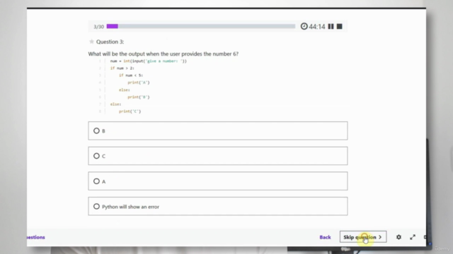 Practice Tests: Python PCEP Certified Entry-Level Programmer – Screenshot 3