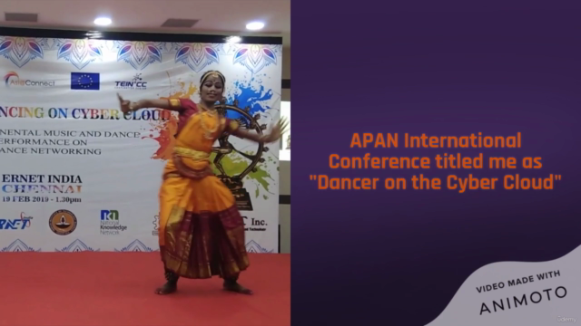 Learn Bharatanatyam| Dr.Padma Subrahmanyam Disciple| Naveena – Screenshot 3