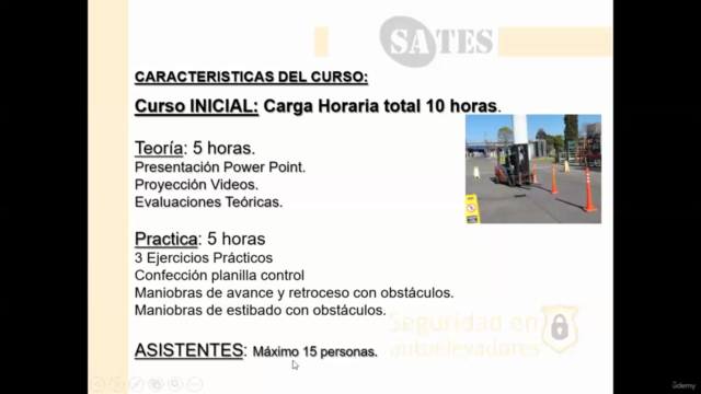 Seguridad en la operacion de Montacargas y autoelevadores – Screenshot 3