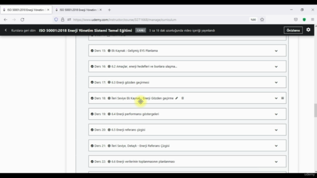 ISO 50001 :2018 Enerji Yönetim Sistemi Temel Eğitimi – Screenshot 3