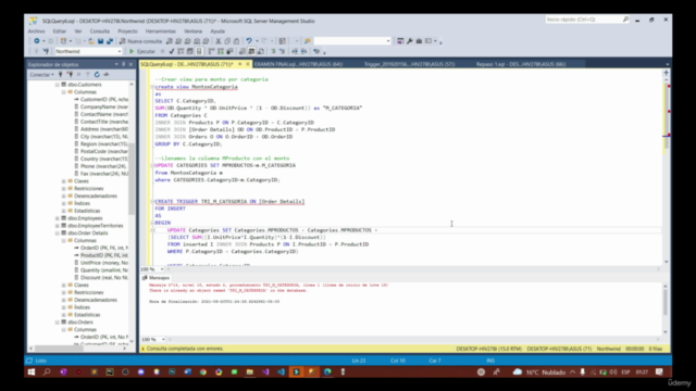 SQL Server curso completo: Diseño, creación y +15 ejercicios – Screenshot 4