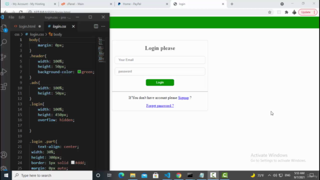 frontend web development course كورس مطور مواقع ويب – Screenshot 1