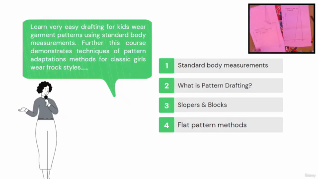Learn Classic Girls Wear Frock Pattern Making & Sewing – Screenshot 2