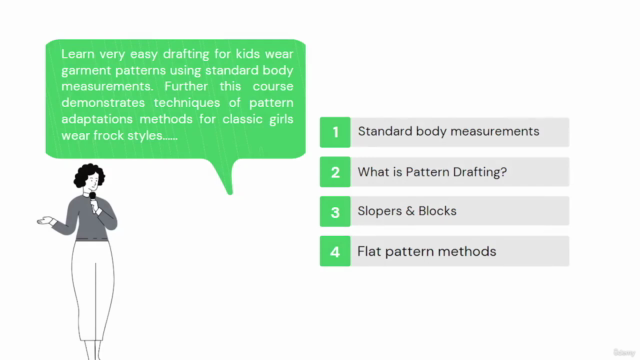 Learn Classic Girls Wear Frock Pattern Making & Sewing – Screenshot 3