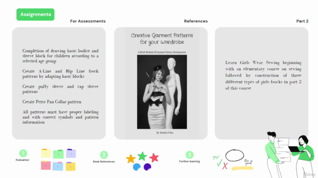 Learn Classic Girls Wear Frock Pattern Making & Sewing – Screenshot 4