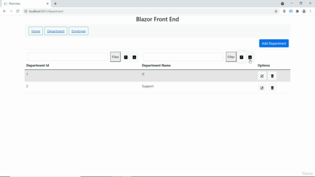 Blazor and Python Django Full Stack Web Development – Screenshot 3