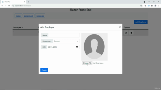 Blazor and Python Django Full Stack Web Development – Screenshot 4