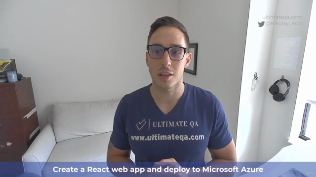 Deploy React App to Microsoft Azure – Screenshot 4