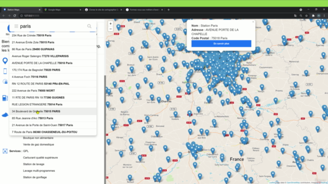 Clonez le site de cartographie Google Maps en JavaScript - Screenshot_03