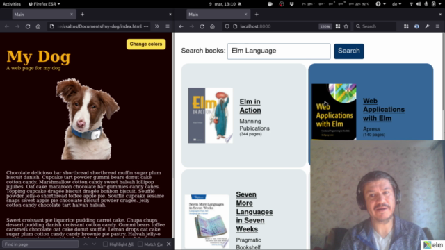 Elm - The Complete Guide (a web development video tutorial) – Screenshot 3