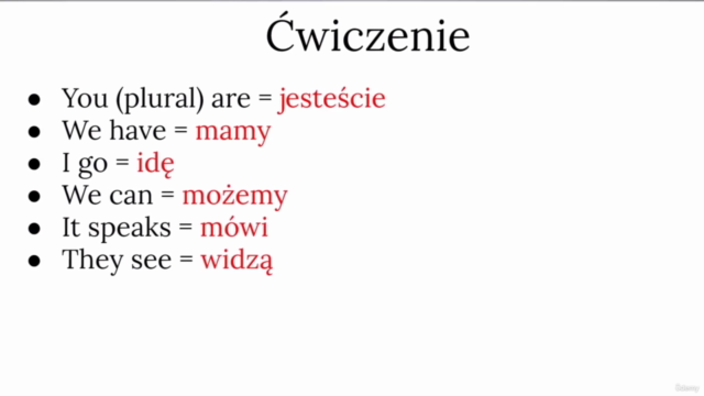 Complete Polish Course: Learn Polish for Beginners - Screenshot_04