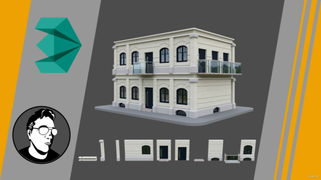3ds Max - Modulares 3D Modeling – Screenshot 1