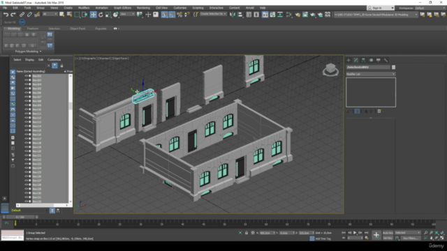 3ds Max - Modulares 3D Modeling – Screenshot 3