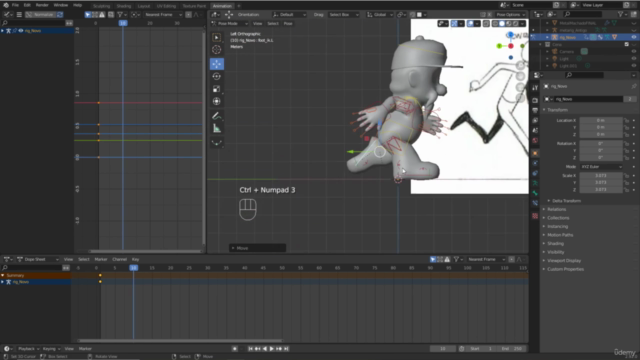 Curso de Escultura de Personagens 3D e Animação no Blender - Screenshot_03