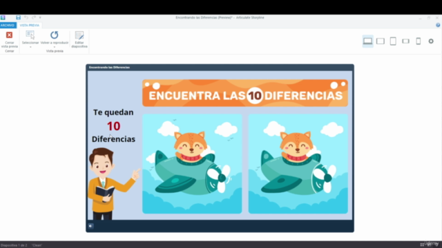 Storyline Articulate 3 - Nivel Avanzado – Screenshot 3