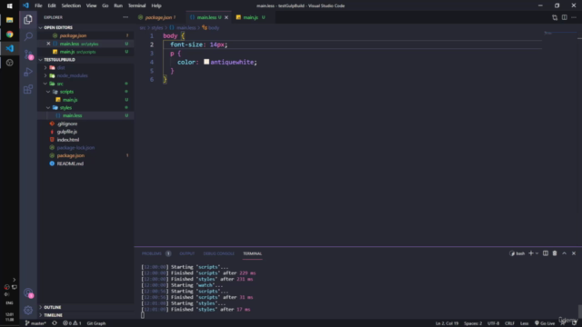 Планировщик задач Gulp – Screenshot 4