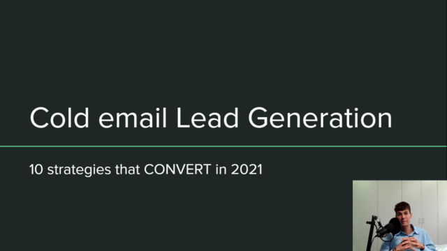 Cold Email Lead Generation: 10 Strategies that CONVERT(2021) – Screenshot 1