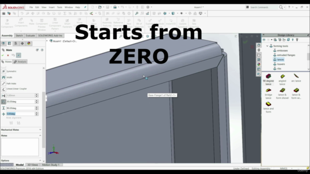 Master SHEET METAL in SOLIDWORKS And Become a Professional – Screenshot 4