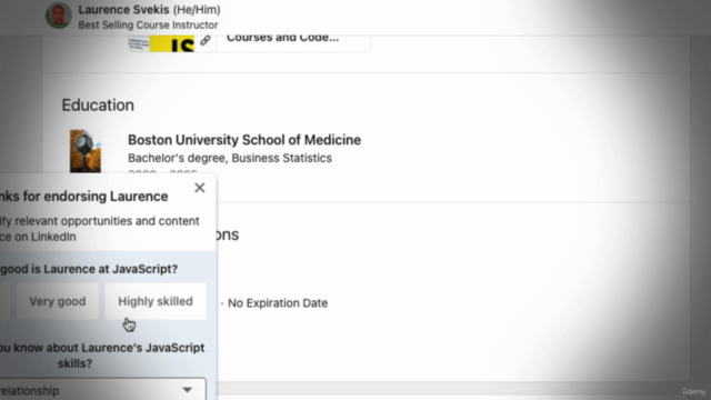 Linkedin Optimize your Profile for Beginners Social Network – Screenshot 3