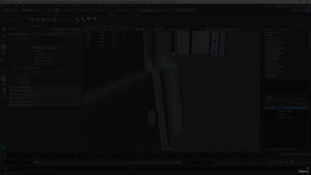Creating a metro train interior in Unreal Engine 5 – Screenshot 1