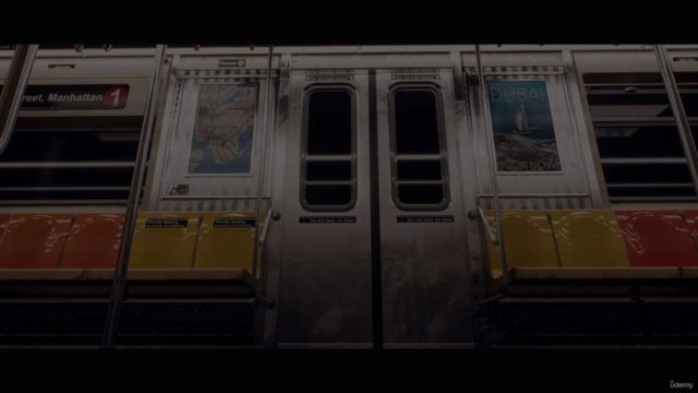 Creating a metro train interior in Unreal Engine 5 – Screenshot 4