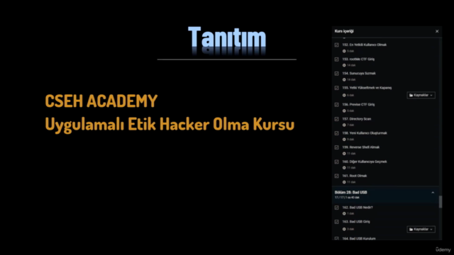 Uygulamalı Etik Hacker Olma Kursu – Screenshot 4
