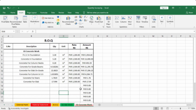 Quantity Surveying Building Estimation & Project Planning. - Screenshot_03