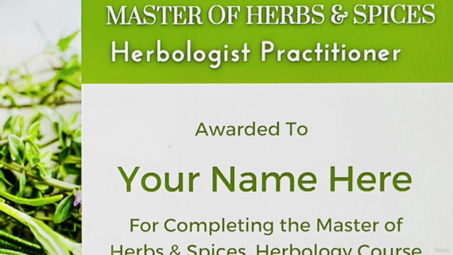 Certified Master of Herbs & Spices Herbologist| ACCREDITED – Screenshot 4