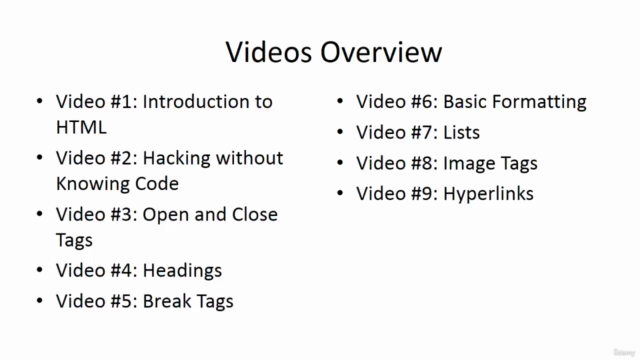 HTML 101 Kickstart: Crash Course – Screenshot 4