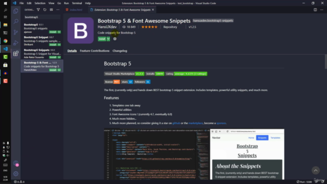 Bootstrap 5 для начинающих – Screenshot 3