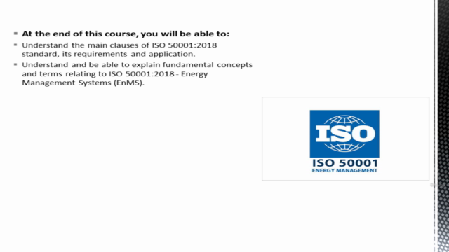 ISO 50001 (EnMS) Implementation and Internal Auditor Course – Screenshot 3