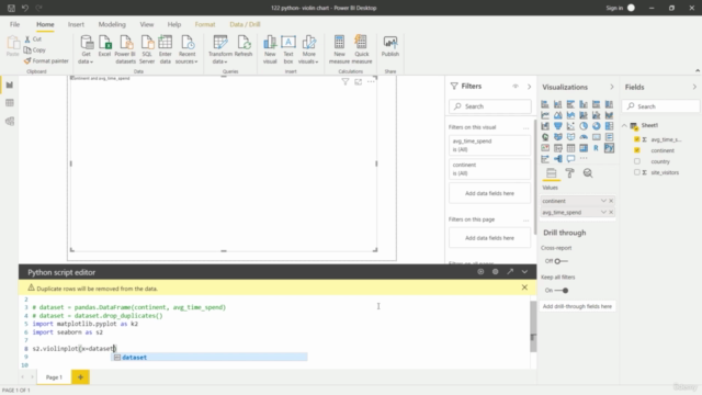 Data Visualization with Python and Power BI – Screenshot 1