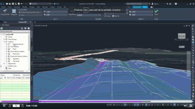 AutoCAD Civil 3D - MEGA course for Civil Works - AulaGEO - Screenshot_04