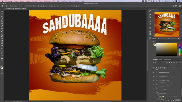 Criando artes para mídias sociais no Photoshop – Screenshot 1