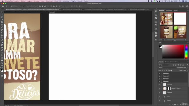 Criando artes para mídias sociais no Photoshop – Screenshot 3
