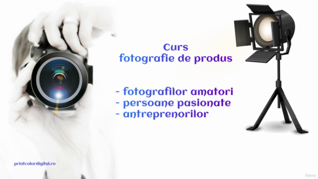 Curs rapid fotografie de produs – Screenshot 1