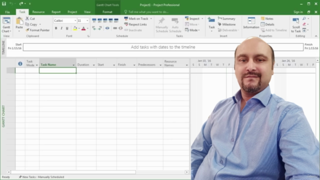 Microsoft Project : Learn Project Management with MS Project – Screenshot 2