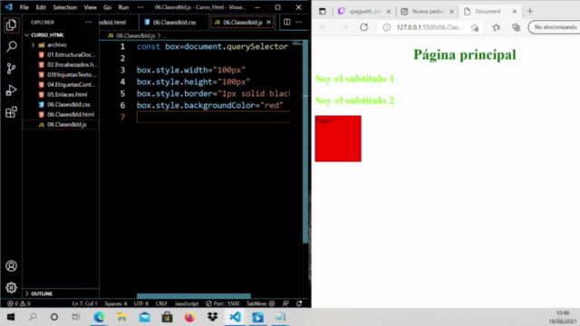 Aprende HTML5 2021 – Screenshot 2
