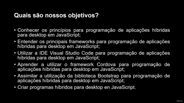 Programação para Desktop em JavaScript – Screenshot 3