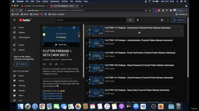Flutter Firebase with GetX – Screenshot 2