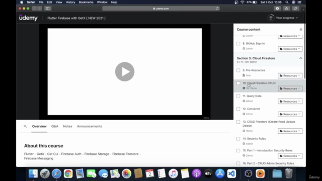 Flutter Firebase with GetX – Screenshot 4