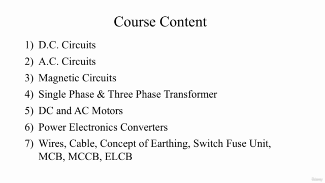 Basic Electrical Engineering – Screenshot 1