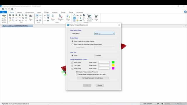 Modélisation des Ponts avec le logiciel CSI BRIDGE – Screenshot 4